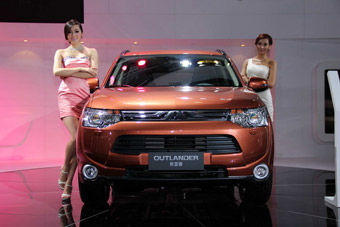 视频：三菱欧蓝德EX广州车展高清实拍