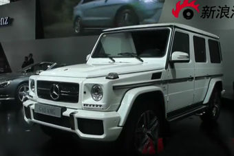 视频：奔驰G63 AMG广州车展高清实拍