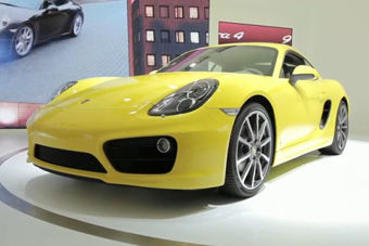 视频：2013款保时捷卡曼亮相洛杉矶车展