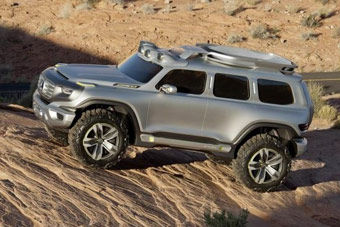 视频：奔驰Ener-G-Force概念车 或为G原型