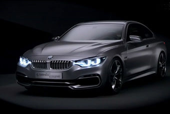 视频：即将亮相北美车展 宝马全新4系coupe概念车