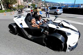 视频：追捕超跑专用 摩纳哥警方购KTM X-Bow R