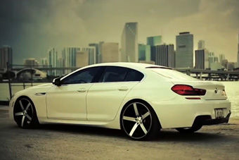 视频：宝马640i 改装22寸VOSSEN轮毂