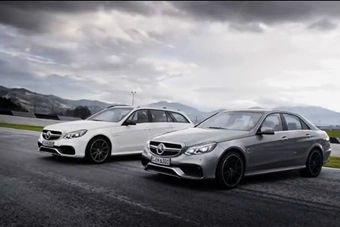 视频：新款奔驰E63 AMG亮相 将在北美车展首发