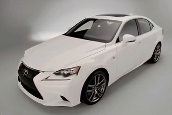 视频：第三代雷克萨斯IS 即将亮相北美车展