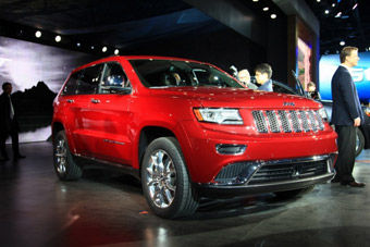 视频：2014款JEEP大切诺基北美车展实拍