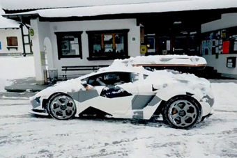 视频：雪中舞者！破雪而出大牛冰雪撒欢