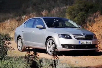 视频：即将亮相 外媒试驾2014款斯柯达明锐