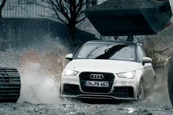 视频：DTM冠军谢德开A1 quattro大玩特技