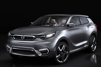 视频：2013日内瓦车展实拍 双龙SIV-1概念车