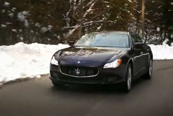 视频：实拍全新玛莎拉蒂总裁Quattroporte S