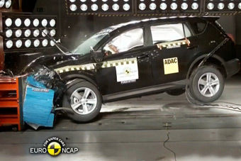 视频：2014款丰田RAV4欧洲碰撞测试