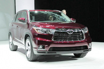 视频：丰田第三代汉兰达亮相纽约车展