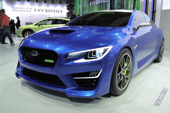视频：斯巴鲁WRX概念车亮相纽约车展