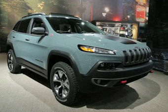 视频：2014款Jeep Cherokee纽约车展实拍