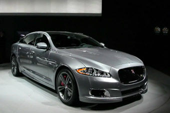 视频：性能轿跑 2014款捷豹XJR纽约车展实拍