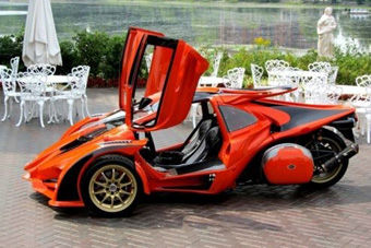 视频：极品三轮跑车 T-Rex Aero 3S