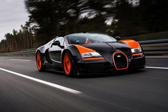 视频：创造世界最快敞篷记录 布加迪vitesse WRC