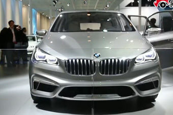 视频：上海车展宝马ACTIVE TOURER实拍