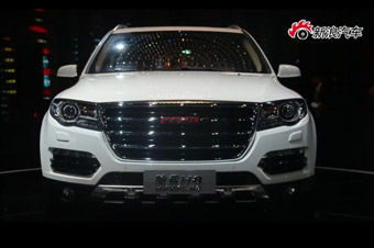 视频：上海车展长城哈弗H8高清实拍