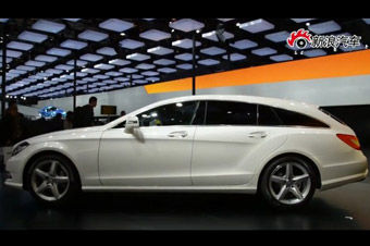 视频：上海车展奔驰CLS猎装版高清实拍