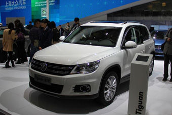 视频：上海车展改款途观高清实拍