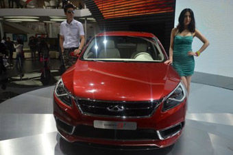 视频：上海车展必看车型之奇瑞α7概念车详解