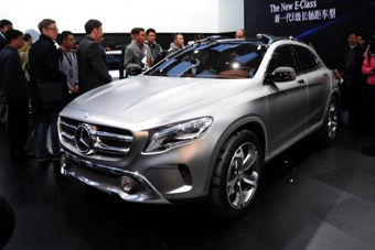 视频：上海车展必看车型之奔驰GLA详解