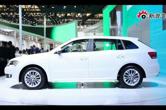 视频：上海车展大众朗行高清实拍