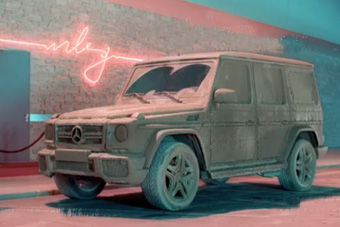 视频：全新梅赛德斯奔驰G500越野车广告