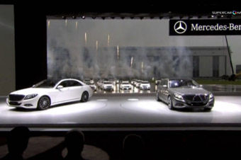 视频：奔驰第10代S级德国汉堡全球首发