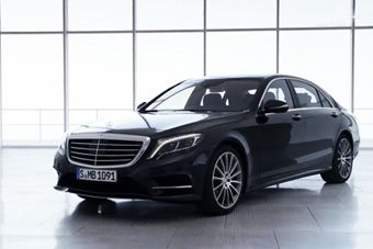 视频：2014奔驰S 350 BlueTEC官方实拍