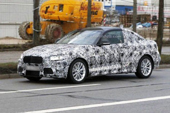 视频：宝马2系Coupe全伪路试视频曝光