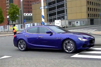 视频：玛莎拉蒂Ghibli首次上路实拍