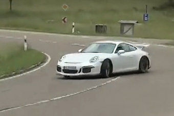 视频：2013款保时捷911 GT3赛道测试