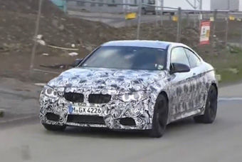 视频：2014款宝马M4 Coupe全伪赛道测试