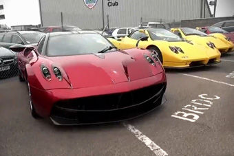 视频：绝对价值连城 7辆帕加尼齐聚一堂