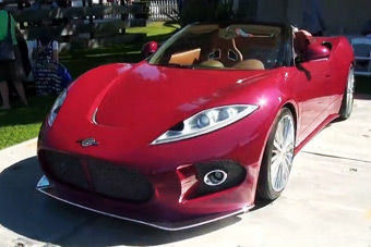 视频：圆石滩车展 世爵发布B6 Venator Spyder概念车