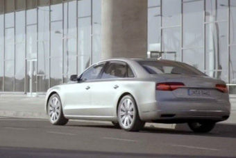 视频：新款奥迪A8视频 法兰克福车展亮相