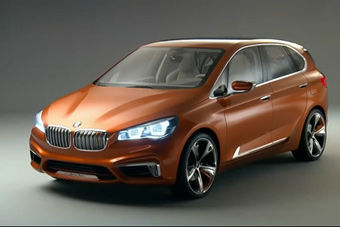 视频：插电混动掀背车 宝马Active Tourer