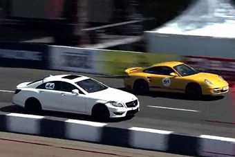 视频：直线对决 820匹CLS63 AMG鏖战群雄