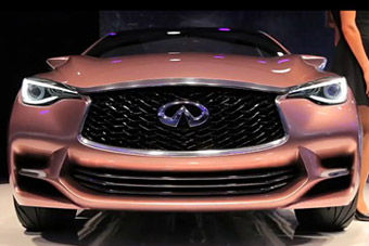视频：2013法兰克福车展英菲尼迪Q30概念车