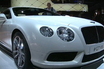 视频：2013法兰克福车展宾利欧陆GT V8 S