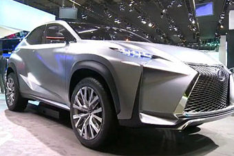 视频：雷克萨斯LF-NX概念车惊艳亮相法兰克福