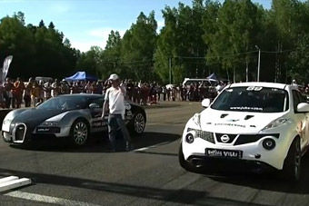 视频：Juke R激战布加迪、兰博基尼和法拉利