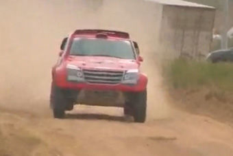 视频：哈弗车队表现神勇 第二赛段包揽前两名