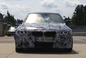 视频：2014款宝马M3、M4全伪赛道测试