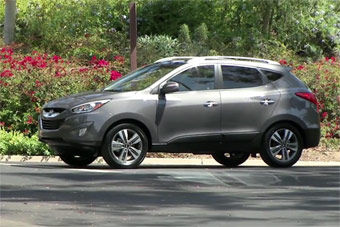 视频：动力配置均升级 2014款现代途胜实拍