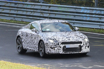 视频：全新奥迪TT全伪路试 有望2014年底推出