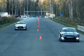 视频：恶魔家族之战 改装GT-R上演极速对决